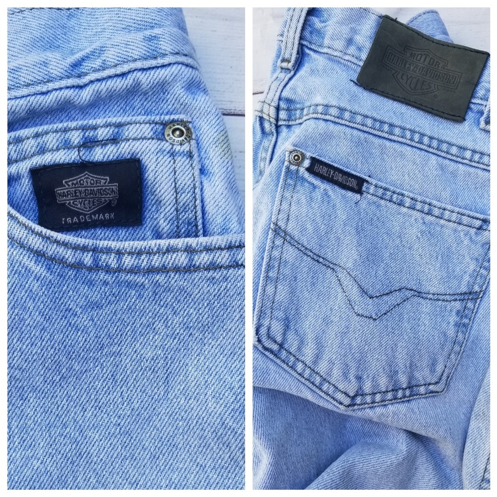 High waisted Harley Davidson Jeans - Picture 3 of 8